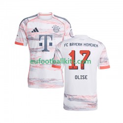 Bayern Munich Michael Olise 17 Away Football Shirts 2025-2026 Men LS
