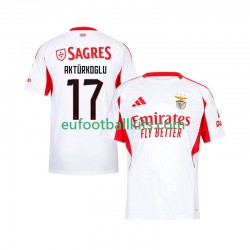 Benfica Kerem Akturkoglu 17 Away Football Shirts 2025-2026 Men LS
