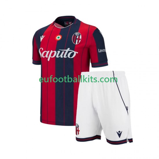 Bologna Home Football Shirts 2025-2026 Kids LS