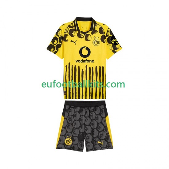 Borussia Dortmund Home Football Shirts FIFA CWC 2025 Kids LS