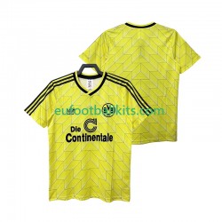 Borussia Dortmund Retro Home Football Shirts 1988 1989 Men LS