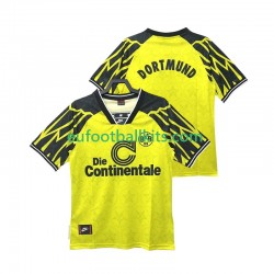 Borussia Dortmund Retro Home Football Shirts 1994 1995 Men LS