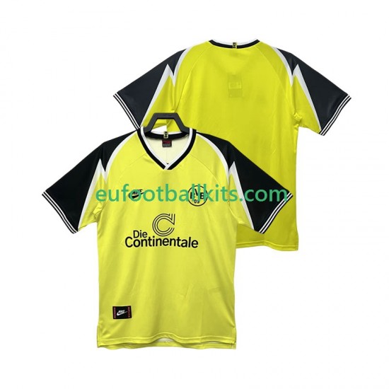 Borussia Dortmund Retro Home Football Shirts 1995 1996 Men LS