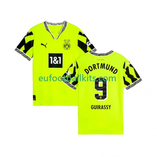 Borussia Dortmund Serhou Guirassy 9 Special Home Football Shirts 2024-2025 Men LS