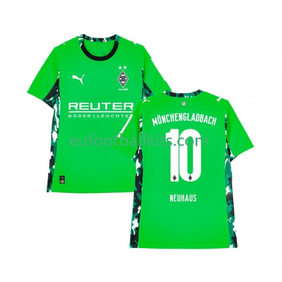 Borussia Monchengladbach Florian Neuhaus 10 Away Football Shirts 2025-2026 Men LS