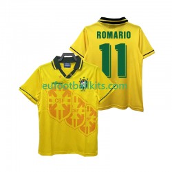 Brazil ROMARIO 11 Retro Home Football Shirts 1994 Men LS