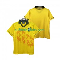 Brazil Retro Home Football Shirts 1994 Men LS
