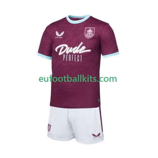 Burnley Home Football Shirts 2025-2026 Kids LS