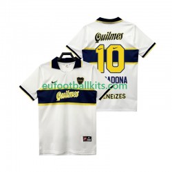 CA Boca Juniors MARADONA 10 Retro Away Football Shirts 1997 1998 Men LS