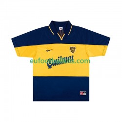 CA Boca Juniors Retro Home Football Shirts 1999 2000 Men LS