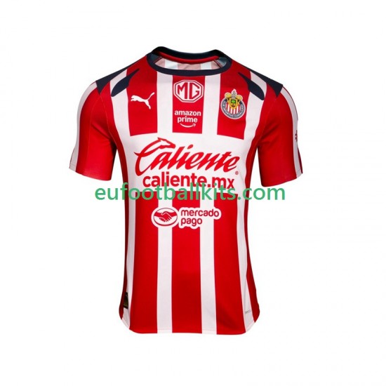 CD Guadalajara Home Football Shirts 2025-2026 Men LS