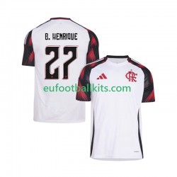 CR Flamengo Bruno Henrique 27 Away Football Shirts 2025-2026 Men LS