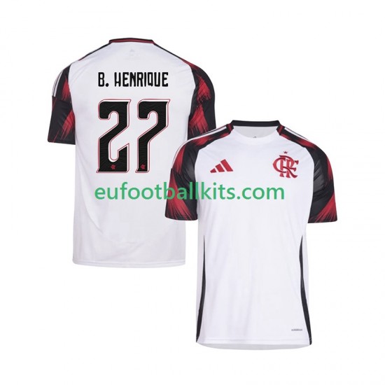 CR Flamengo Bruno Henrique 27 Away Football Shirts 2025-2026 Men LS