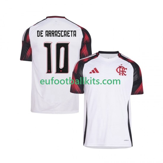CR Flamengo Giorgian de Arrascaeta 10 Away Football Shirts 2025-2026 Men LS