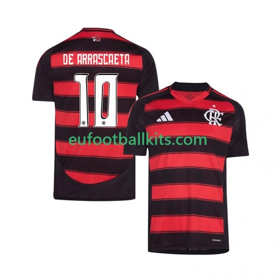 CR Flamengo Giorgian de Arrascaeta 10 Home Football Shirts 2025-2026 Men LS