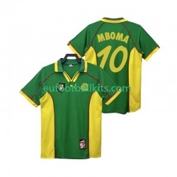 Cameroon MBOBA 10 Retro Home Football Shirts 1998 Men LS