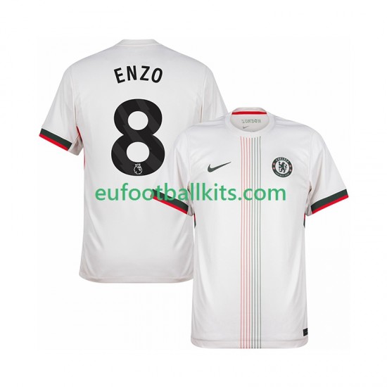 Chelsea Enzo Fernandez 8 Away Football Shirts 2025-2026 Men LS