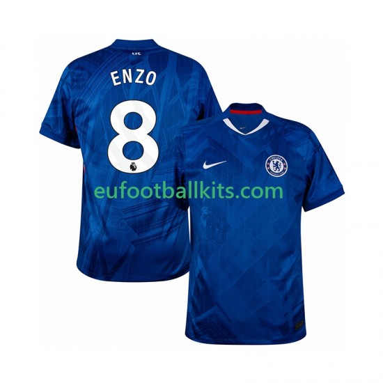 Chelsea Enzo Fernandez 8 Home Football Shirts 2025-2026 Men LS