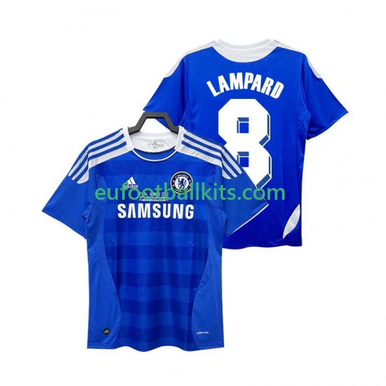 Chelsea LAMPARD 8 Retro Home Football Shirts 2011 2012 Men LS