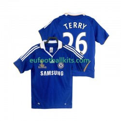 Chelsea TERRY 26 Retro Home Football Shirts 2007 2008 Men LS