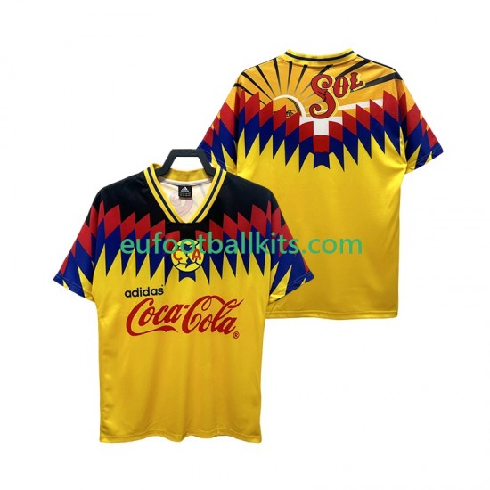 Club America Retro Home Football Shirts 1995 Men LS
