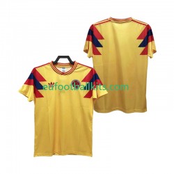 Colombia Retro Home Football Shirts 1990 Men LS