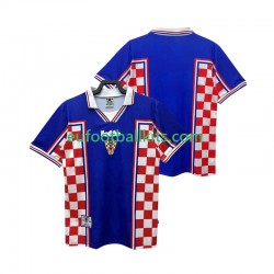 Croatia Retro Away Football Shirts 1998 Men LS