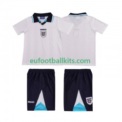 England Retro Home Football Shirts 1996 Kids LS