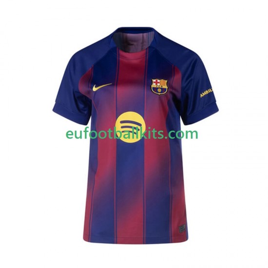 FC Barcelona Home Football Shirts 2025-2026 Woman LS