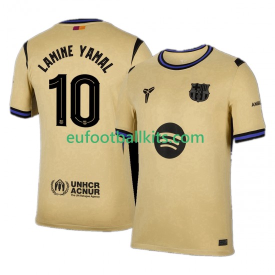 FC Barcelona Lamine Yamal 10 Away Football Shirts UCL 2025-2026 Men LS