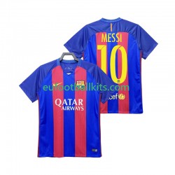 FC Barcelona Lionel Messi 10 Retro Home Football Shirts 2016 2017 Men LS