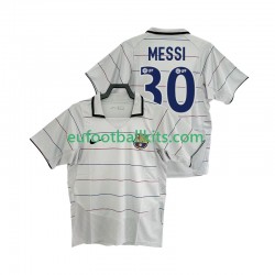 FC Barcelona Lionel Messi 30 Retro Away Football Shirts 2003 2004 Men LS