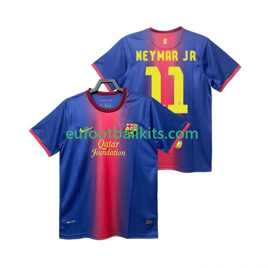 FC Barcelona Neymar JR 11 Retro Home Football Shirts 2012 2013 Men LS