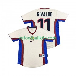 FC Barcelona RIVALDO 11 Retro Away Football Shirts 1998 1999 Men LS