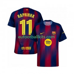 FC Barcelona Raphinha 11 Home Football Shirts Champions League 2025-2026 Men LS