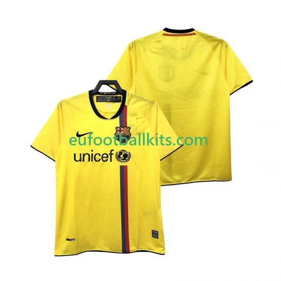 FC Barcelona Retro Away Football Shirts 2008 2009 Men LS