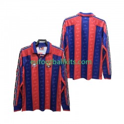 FC Barcelona Retro Home Football Shirts 1996 1997 Men SS