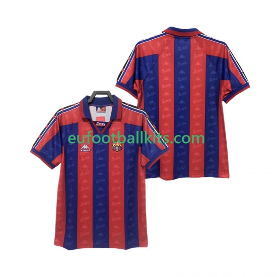 FC Barcelona Retro Home Football Shirts 1996 1997 Men LS