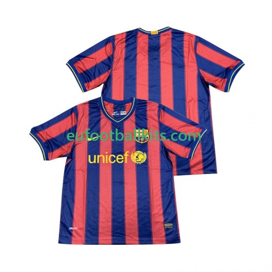 FC Barcelona Retro Home Football Shirts 2009 2010 Men LS