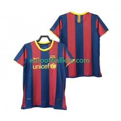 FC Barcelona Retro Home Football Shirts 2010 2011 Men LS
