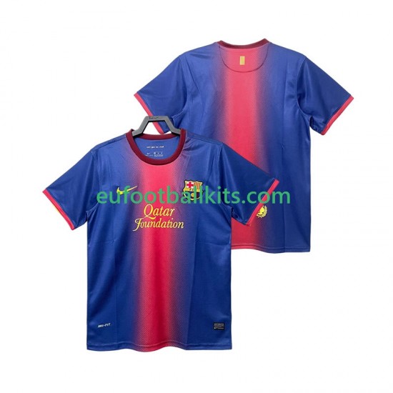 FC Barcelona Retro Home Football Shirts 2012 2013 Men LS