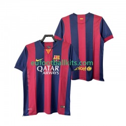 FC Barcelona Retro Home Football Shirts 2014 2015 Men LS