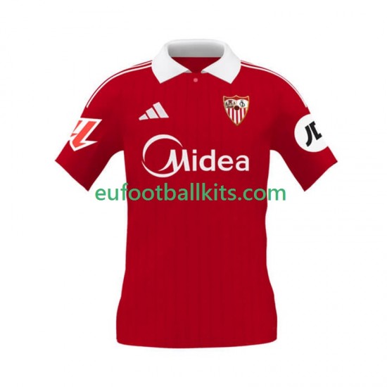 FC Sevilla Away Football Shirts 2025-2026 Men LS