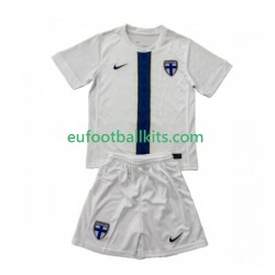 Finland Home Football Shirts 2025 Kids LS