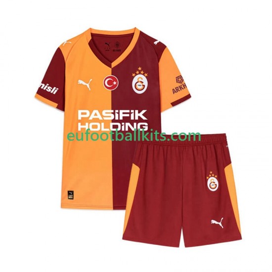 Galatasaray Home Football Shirts 2025-2026 Kids LS