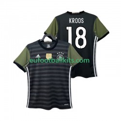 Germany KROOS 18 Retro Away Football Shirts 2016 Men LS