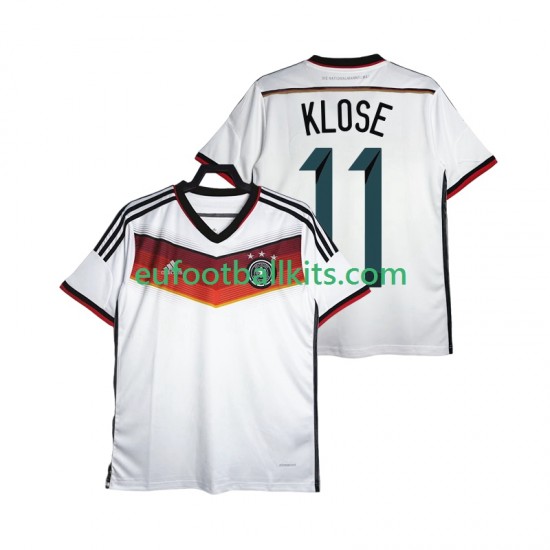 Germany Klose 11 Retro Home Football Shirts 2014 Men LS