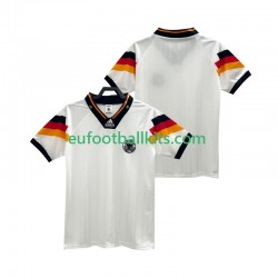 Germany Retro Home Football Shirts 1992 Men LS