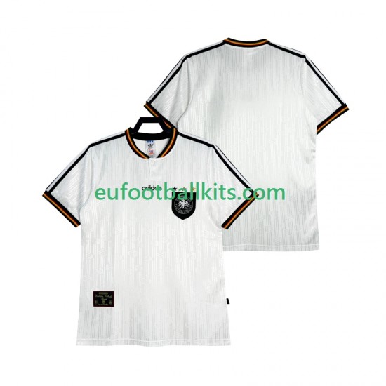 Germany Retro Home Football Shirts 1996 Men LS
