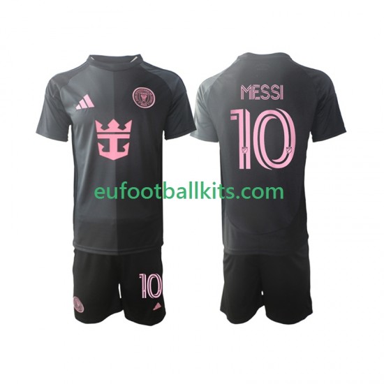 Inter Miami Lionel Messi 10 Away Football Shirts 2025 Kids LS
